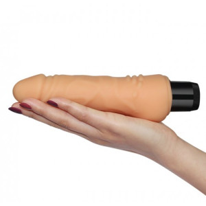 Классический вибратор Xtreme Feel Cyberskin 19 см (иной угол)