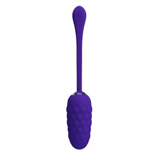 Виброяйцо Pretty Love Super Soft Silicone Синее (иной угол)