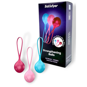 Набор вагинальных шариков Strengthening Balls Satisfyer (3 шт)