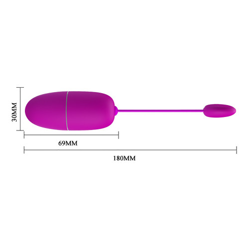 Виброяйцо с дистанционным управлением Pretty Love Nymph
