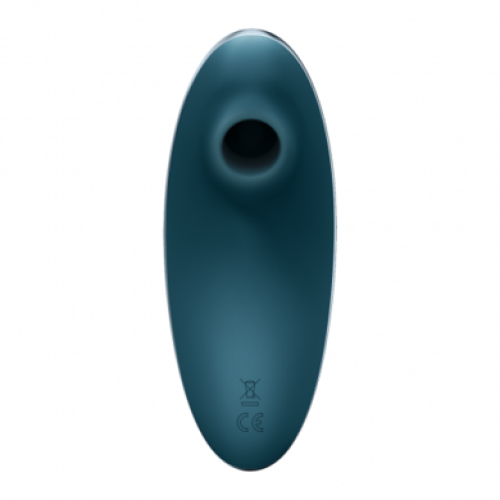 Вакуумно-волновой стимулятор клитора с вибрацией синий Vulva Lover 1 Satisfyer
