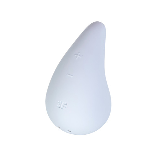 Клиторальный вибростимулятор голубой Dew Drop Satisfyer