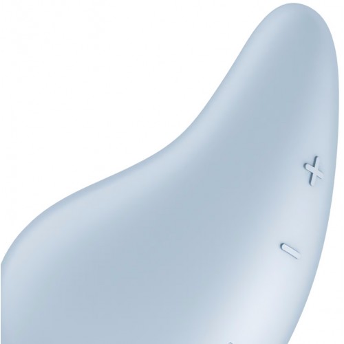Клиторальный вибростимулятор голубой Dew Drop Satisfyer