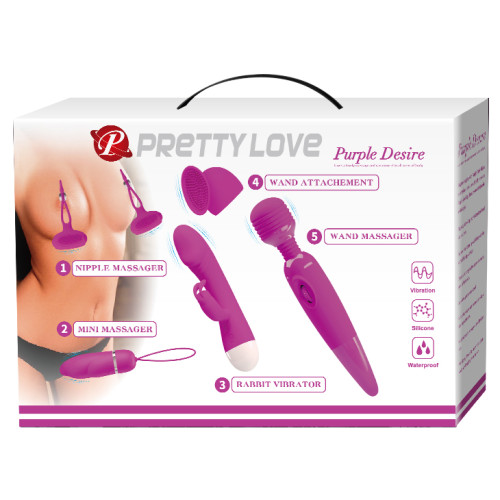 Набор игрушек Pretty Love Pirple Desire