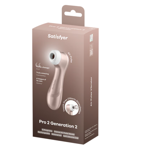 Вакуумно-волновой стимулятор клитора Pro 2 Satisfyer