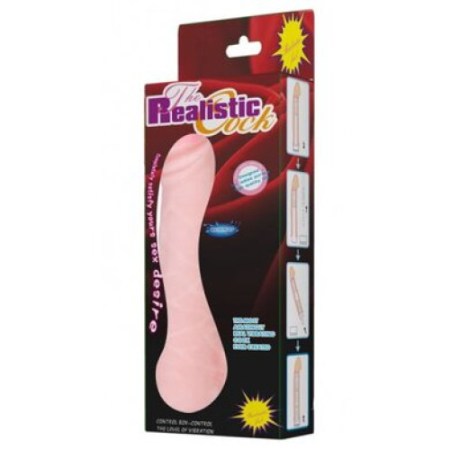 Реалистичный вибратор с мошонкой Realistic Cock