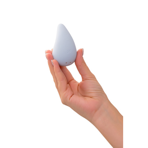 Клиторальный вибростимулятор голубой Dew Drop Satisfyer
