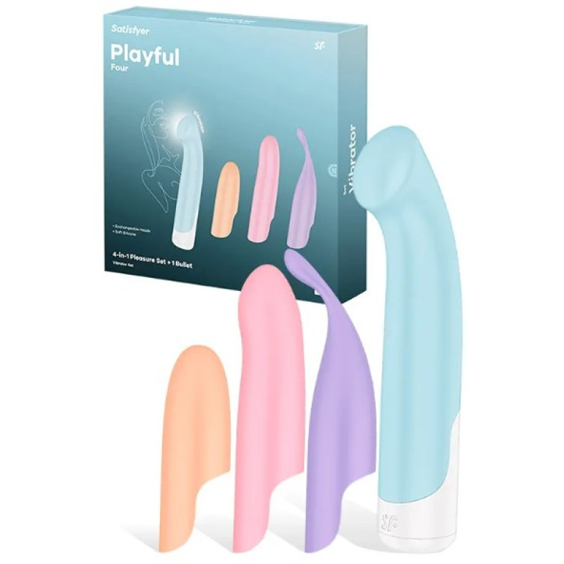 Набор вибраторов Playful Four Set Satisfyer