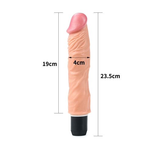 Реалистичный гнущийся вибратор Xtreme Flexi 23 см