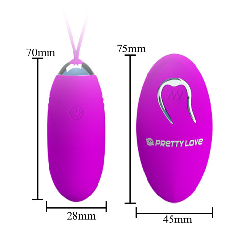 Виброяйцо с пультом Pretty Love Jenny
