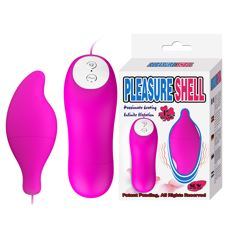 Виброяйцо с пультом Baile Pleasure Shell