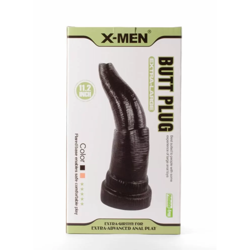 Анальная втулка хобот X-MEN Butt Plug 27 см