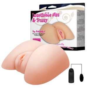 Мастурбатор попка и вагина с вибрацией Baile Insatiable Pussy and Ass