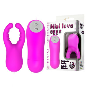 Виброяйцо необычной формы Baile Mini love eggs