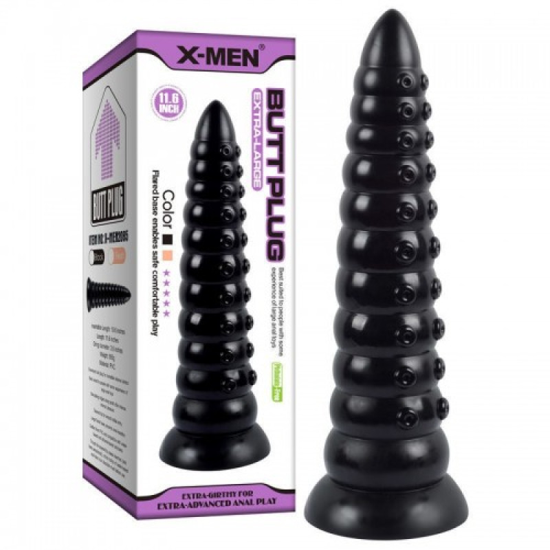 Анальная втулка в виде щупальца X-Men Butt Plug 30 см