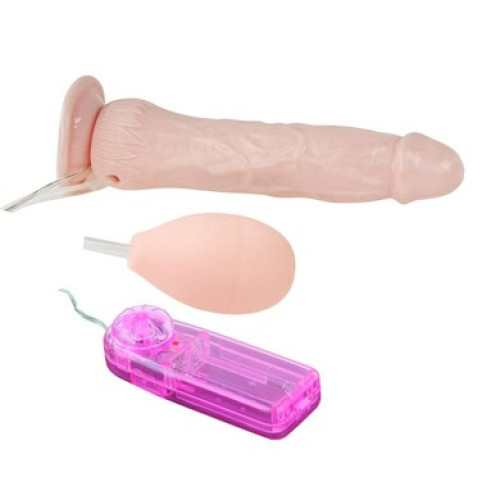 Вибратор с имитацией семяизвержения Eros Fountain 22 см