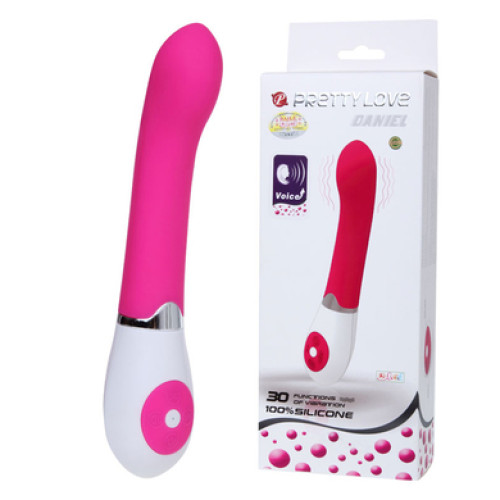 Вибратор с голосовым управлением Pretty Love Daniel