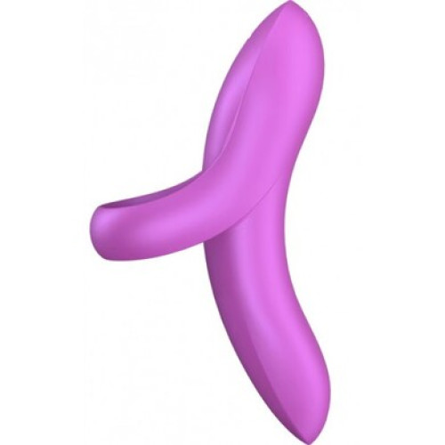 Вибратор на палец фиолетовый Bold Lover Satisfyer