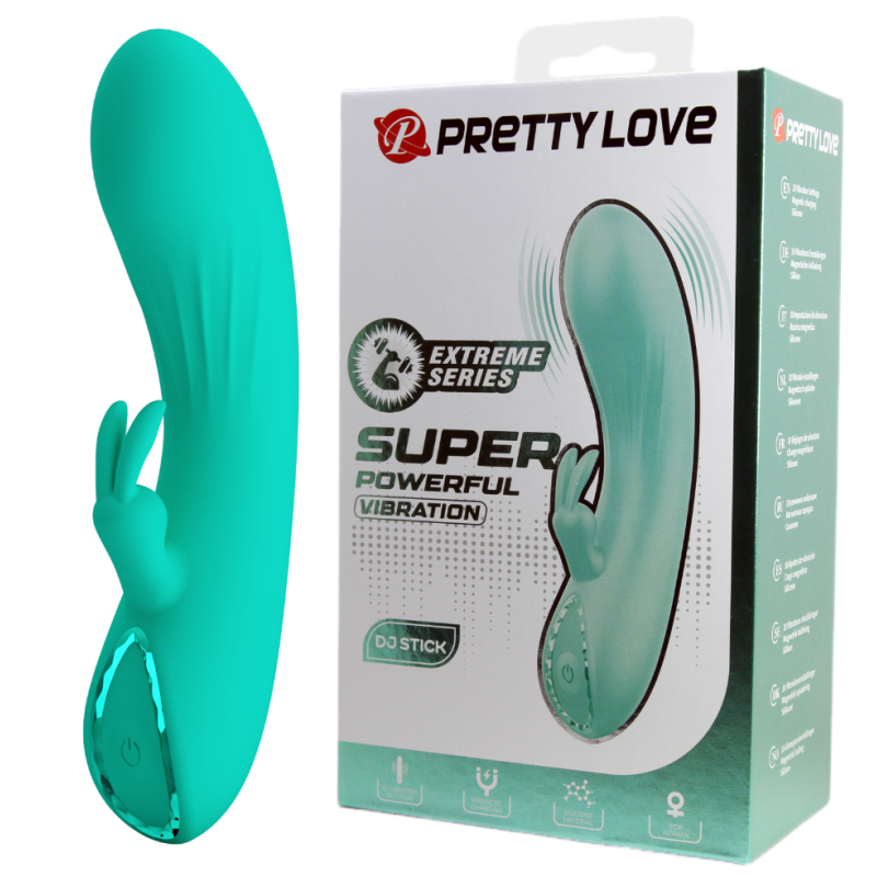 Вибратор-кролик Pretty Love DJ Stick (Extreme Series)