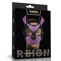 Маска из искусственной кожи Rebellion Reign Wicked Pup