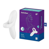 Вибратор на палец белый Bold Lover Satisfyer