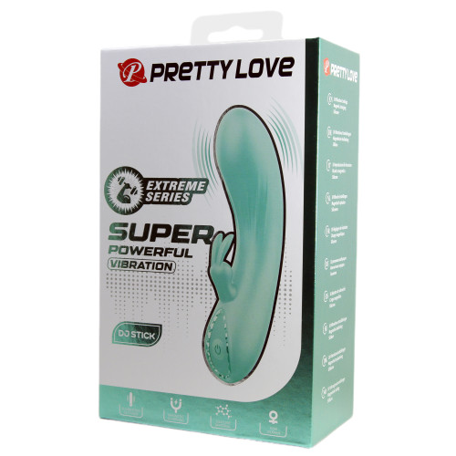 Вибратор-кролик Pretty Love DJ Stick (Extreme Series)