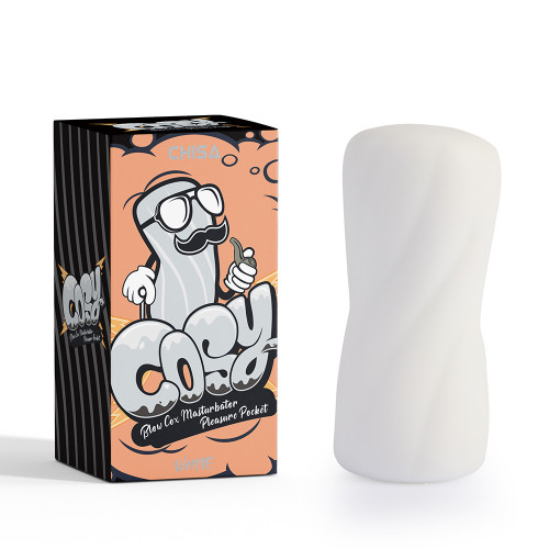 Мастурбатор белый Cosy Blow Cox Pleasure Pocket