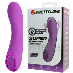 Вибратор фиолетовый Pretty Love DJ Dick (Extreme Series)