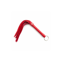 Яркий красный мини флоггер