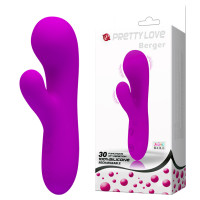 Вибратор-кролик Pretty Love Berger