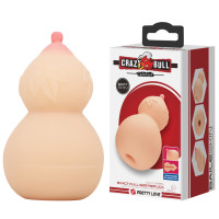 Мастурбатор в виде груди Crazy bull Calabash
