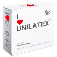 Презервативы ультратонкие Unilatex Ultrathin (3 шт)