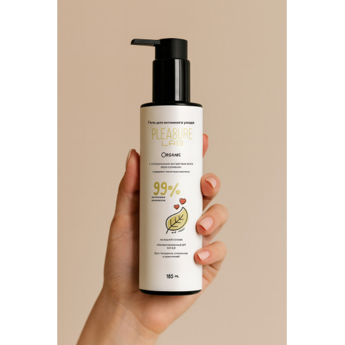 Натуральный лубрикант на водной основе Pleasure Lab Organic 185 мл