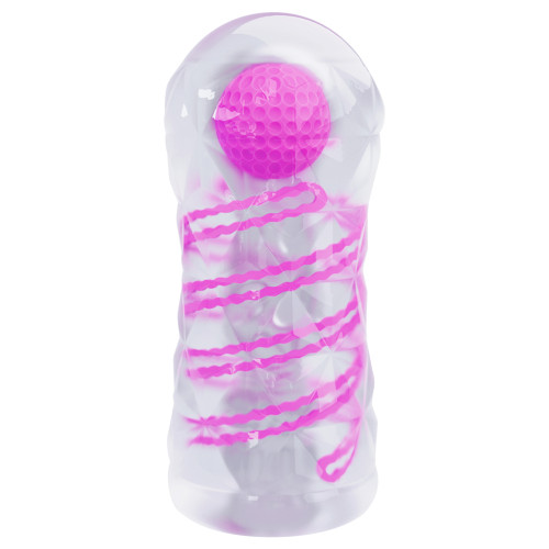 Нереалистичный мастурбатор Pretty Love Spiral Magic Ball