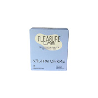 Презервативы ультратонкие Pleasure Lab (3 шт)