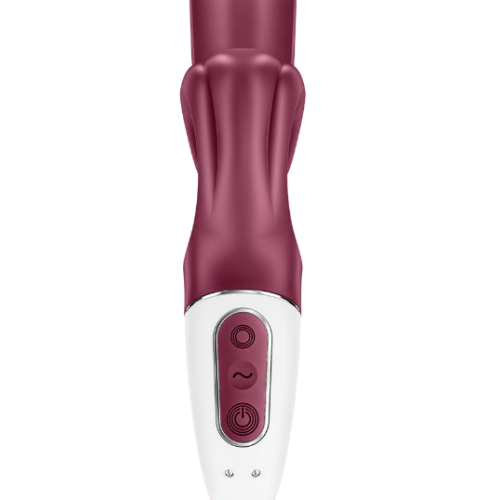Вибратор-кролик бордовый Love Me Satisfyer