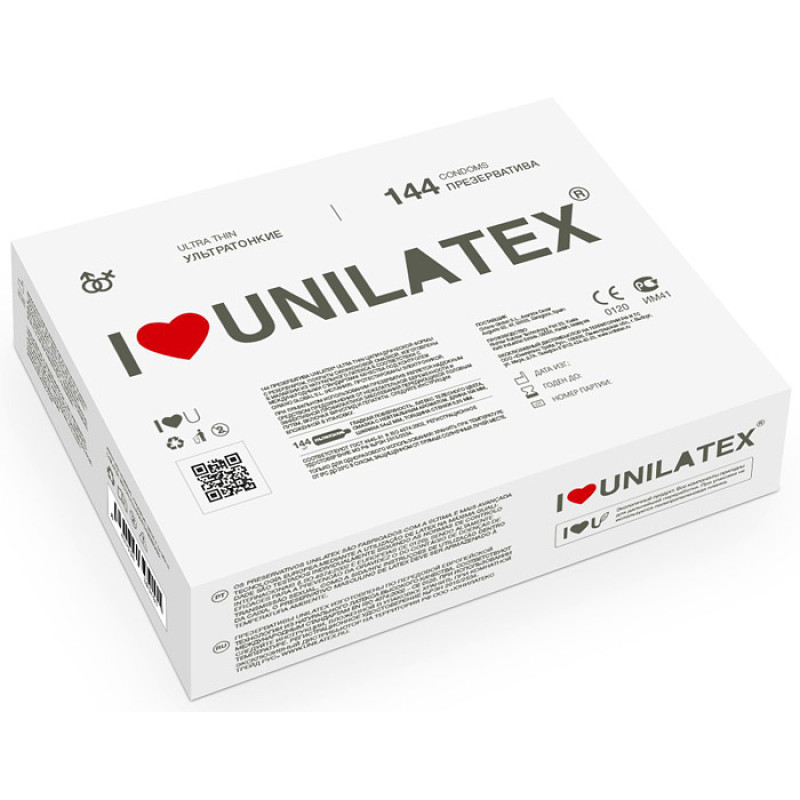 Презервативы ультратонкие Unilatex ultrathin (144 шт)