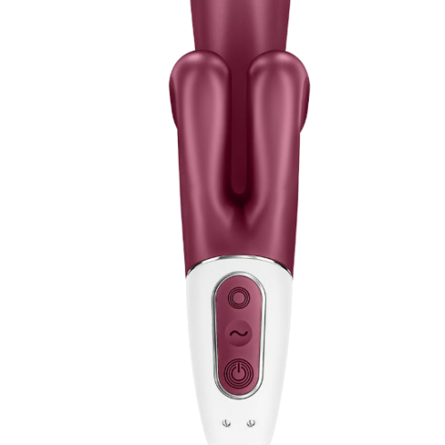 Вибратор-кролик бордовый Touch Me Satisfyer