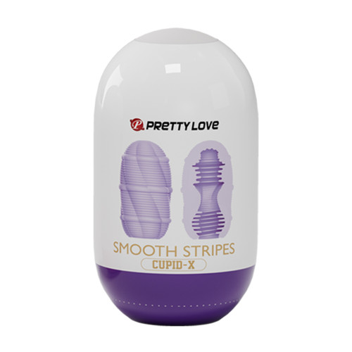 Нереалистичный мастурбатор Pretty Love Smooth Stripes Cupid-X