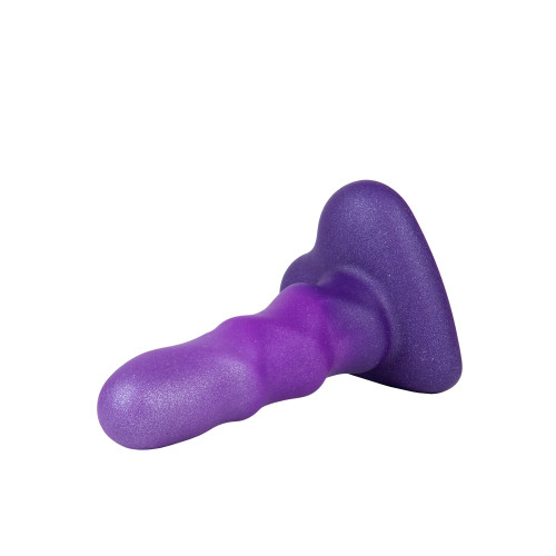 Нереалистичный фаллоимитатор Lola Toys Unicorn Mini Purple 12,5 см