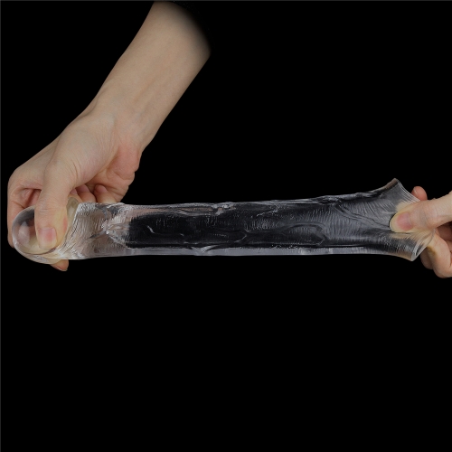 Прозрачная насадка на пенис Flawless Clear Penis Sleeve + 5 см
