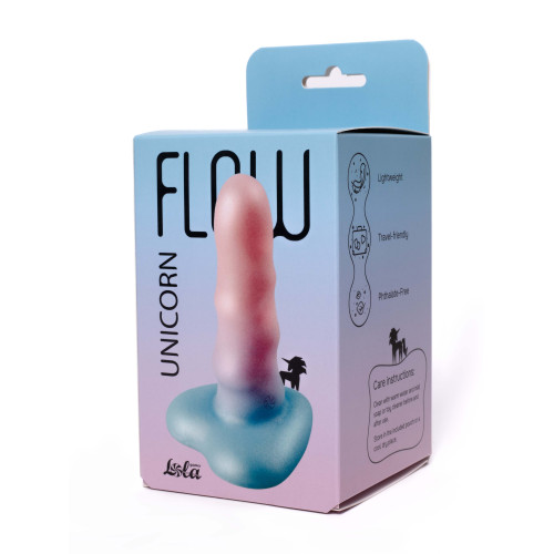 Нереалистичный фаллоимитатор Lola Toys Unicorn Mini Light 12,5 см