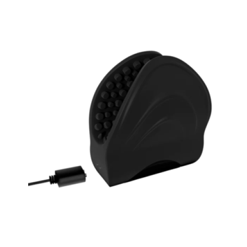 Нереалистичный мастурбатор с вибрацией Vibrating Silicone Edging Trainer