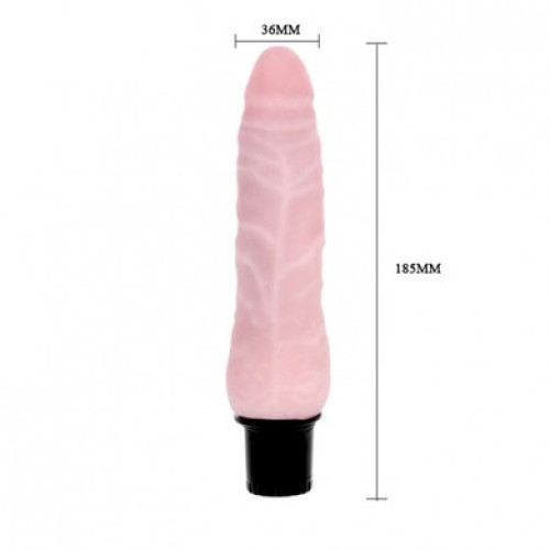 Реалистичный вибратор The Realistic Cock 19 см