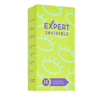 Презервативы ультратонкие EXPERT Invisible (15 шт)