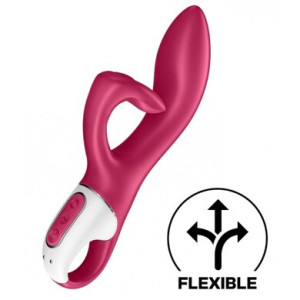 Вибратор-кролик для точки G малиновый Satisfyer Embrace Me