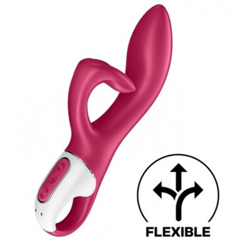 Вибратор-кролик для точки G малиновый Satisfyer Embrace Me