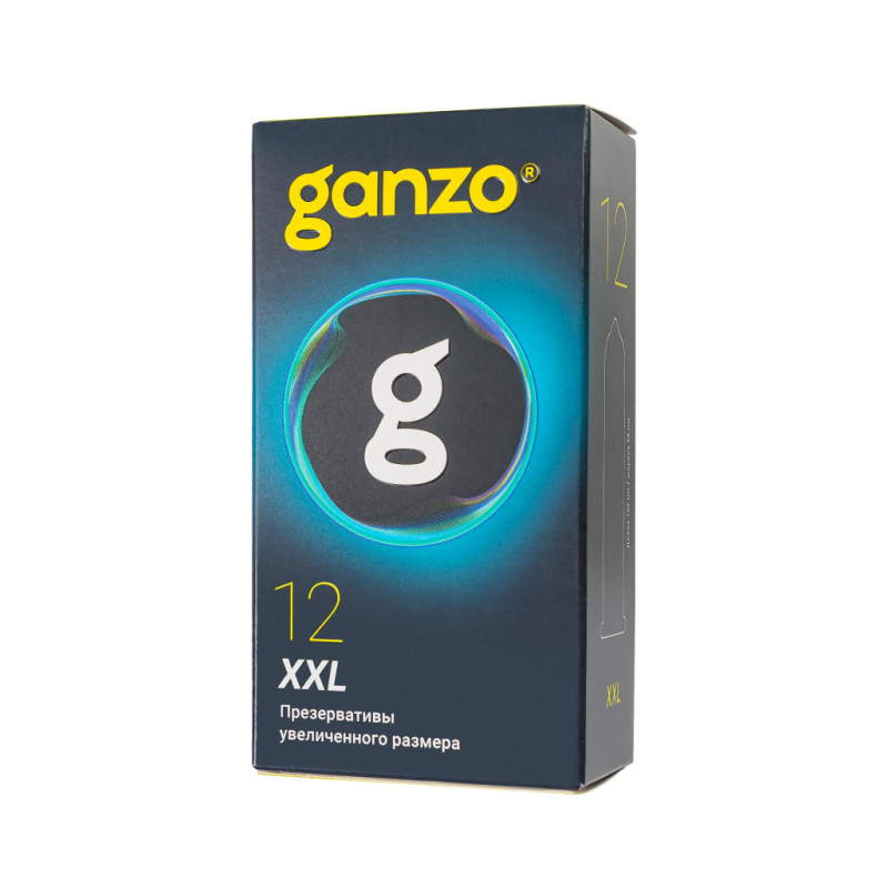 Презервативы увеличенные GANZO XXL (12 шт)