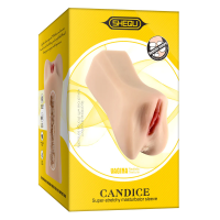 Реалистичный мастурбатор вагина и анус Candice