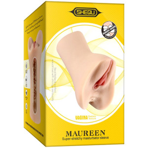 Реалистичный мастурбатор вагина и анус Maureen